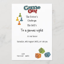 Quirky, fun, games night, board games enthusiasts