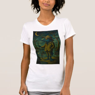 Quirky Louisiana Bayou Fish dude T-Shirt