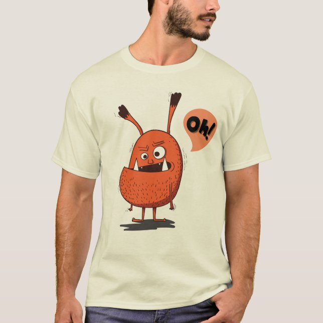 Quirky Monster T-shirt  (Front)