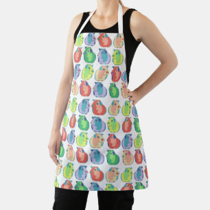 Quirky Pop Art Guinea Pig Colourful Pattern Apron