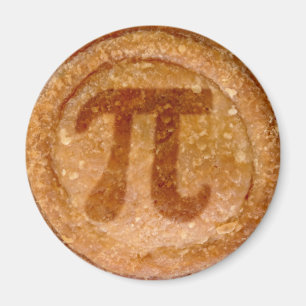 Quirky Pork Pie Symbol  Magnet