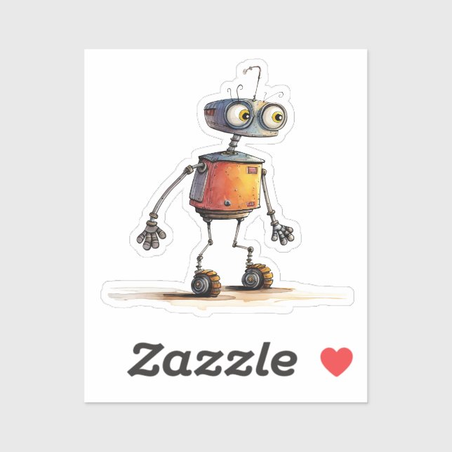 Quirky Robots (design # 5) (Sheet)