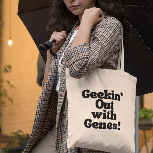 Quirky Science Gift for Biology Enthusiasts Tote Bag
