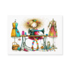 Quirky Seamstress Sewing Tailor