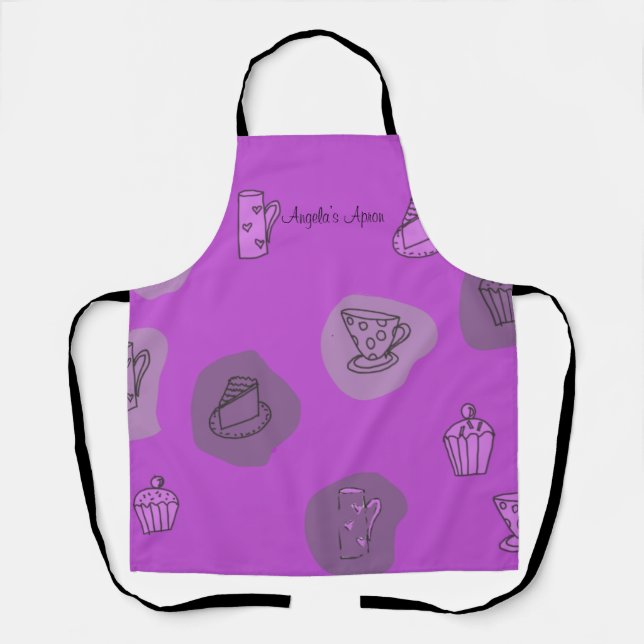 Quirky Tea 3 Apron (Front)