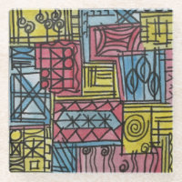 Quirky-Whimsical Hand Painted Abstract Art