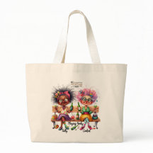 Quirky Wine Ladies Adulting Tote Bag
