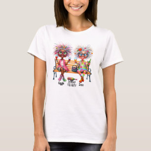 Quirky Wine Ladies Therapy T-Shirt