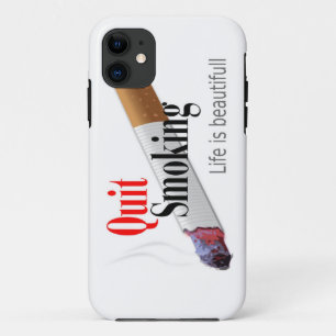 QUIT SMOKING iPhone 11 CASE