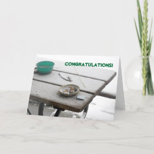 Quit Smoking Congratulations Card