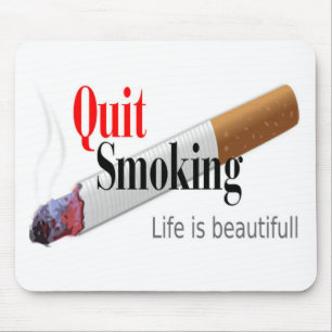 QUIT SMOKING MOUSE PAD