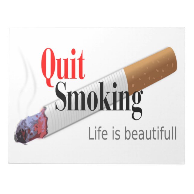 QUIT SMOKING NOTEPAD (Front)