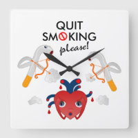 Quit smoking please campaign