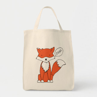 Quite Fox Tote Bag