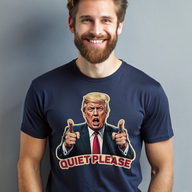 Quite Please Trump Presidential Debate Dialogue T-Shirt (Creator Uploaded)