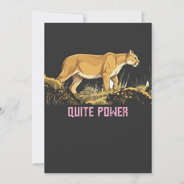QUITE POWER INVITATION (Front)