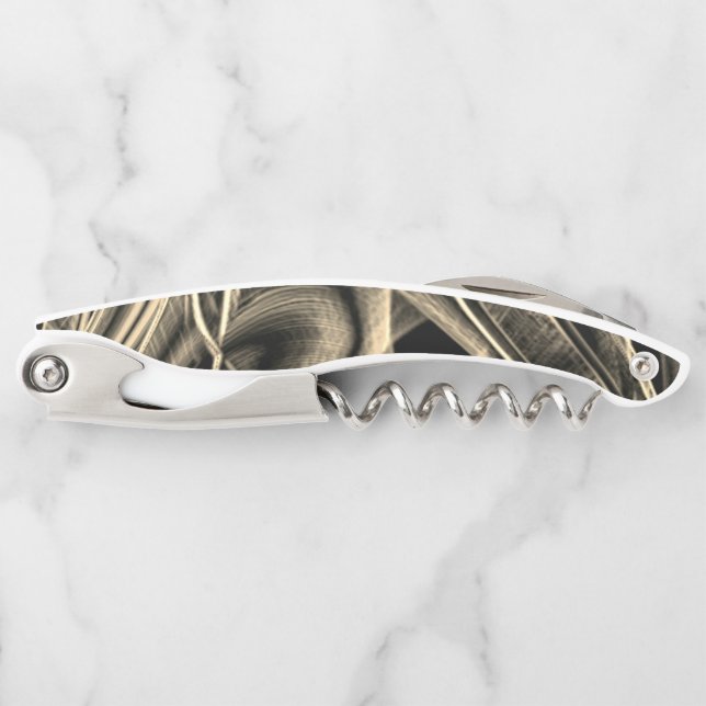 Quite twisted looking like burnt pine with grooves corkscrew (Front)