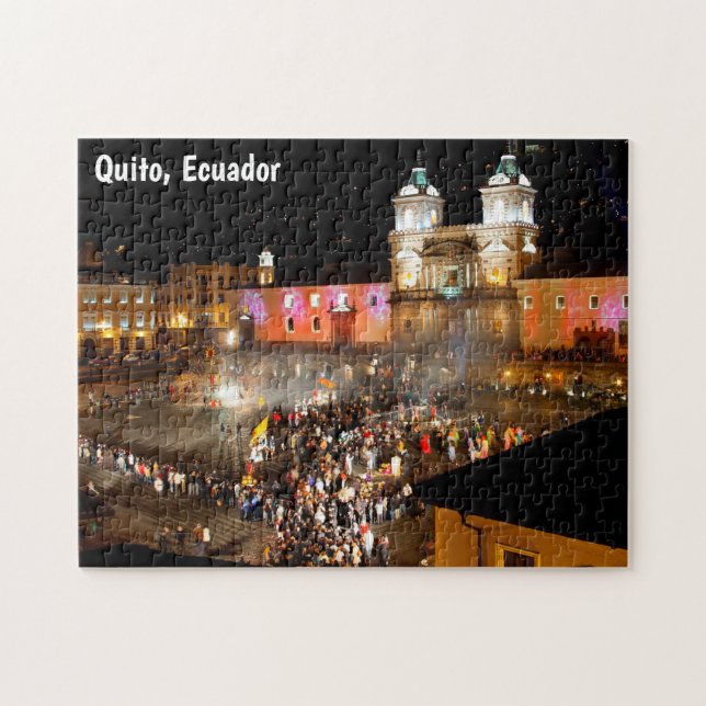 Quito, Ecuador 252-pc Jigsaw Puzzle (Horizontal)