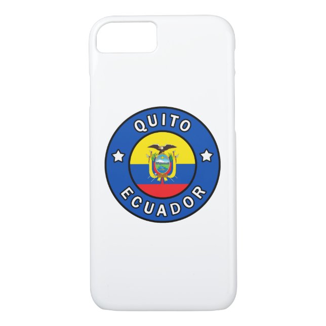 Quito Ecuador Case-Mate iPhone Case (Back)