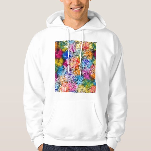 Quito Ecuador City Map Hoodie (Front)