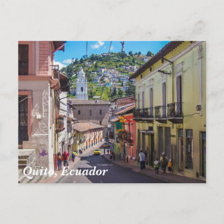 Quito, Ecuador Historic Downtown Postcard
