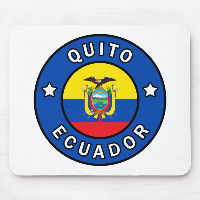 Quito Ecuador Mouse Pad (Front)