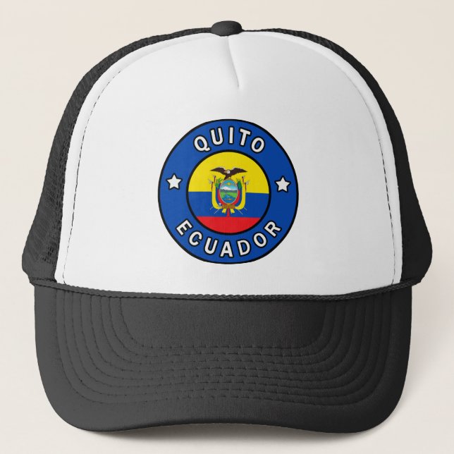 Quito Ecuador Trucker Hat (Front)