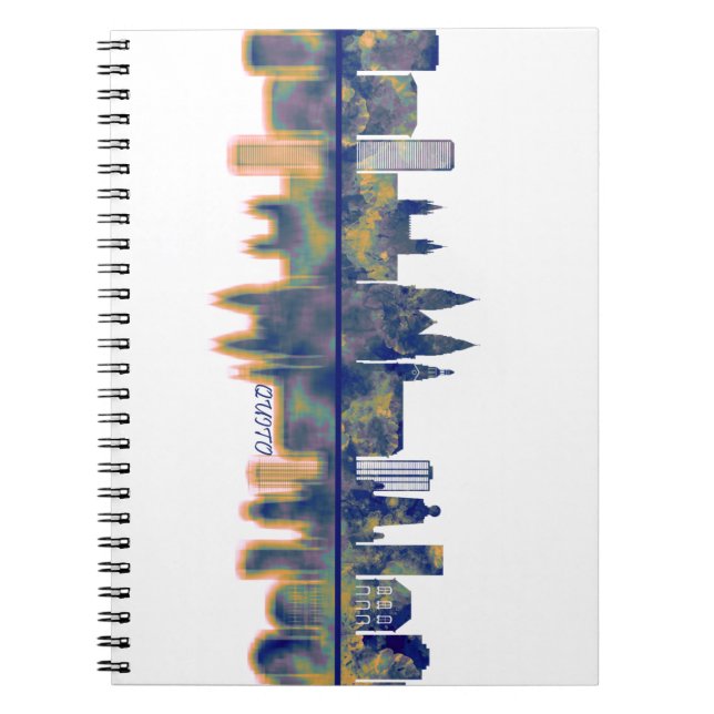 Quito Skyline Notebook (Front)