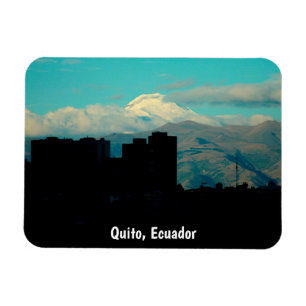 Quito volcano magnet