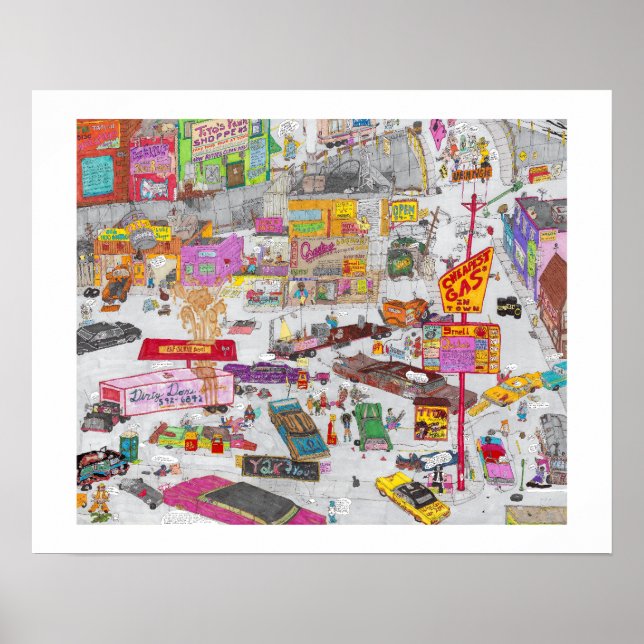 Quito's Gas Station Poster (2) (Front)