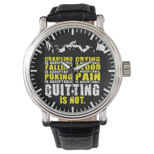 Quitting Is Not Acceptable - Workout Motivational Watch