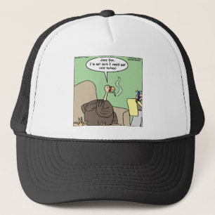 Quittng Smoking Cold Turkey Funny Gifts & Tees Trucker Hat