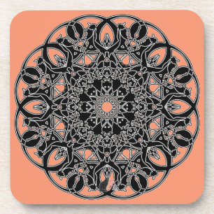 Quixotic Octa Glyph Dusk Coaster