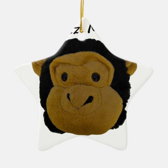 Quizz Master Ceramic Tree Decoration (Front)