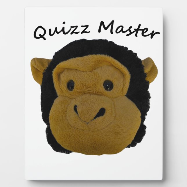 Quizz Master Plaque (Front)