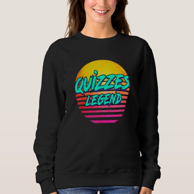 Quizzes Sweatshirt (Front)
