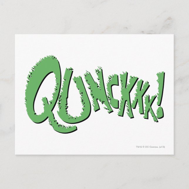 QUNCKKK! POSTCARD (Front)