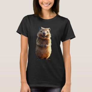 Quokka Be Quokka Happy I Love Cute Smiling Quokkas T-Shirt