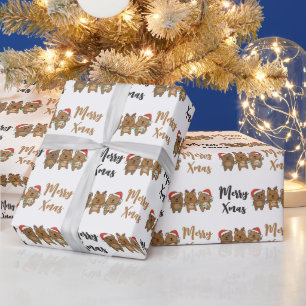 Quokka Christmas Christmas Animals Cute Quokkas Wr Wrapping Paper