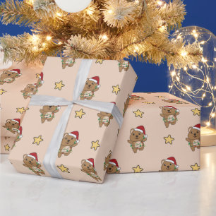 Quokka Christmas Winter Animals Quokkas Wrapping P Paper