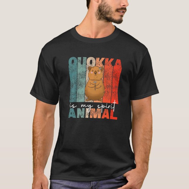 Quokka Is My Spirit Animal  Sweet Quokka  1 T-Shirt (Front)