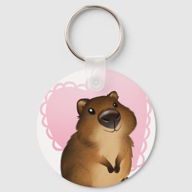 Quokka Key Ring (Front)