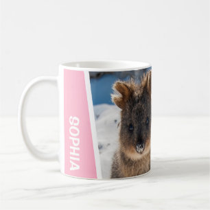 Quokka on the Beach Australia Cute Animal Photo Coffee Mug