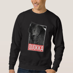 Quokka Quokkas Wombat Cuddly Toy Sweatshirt
