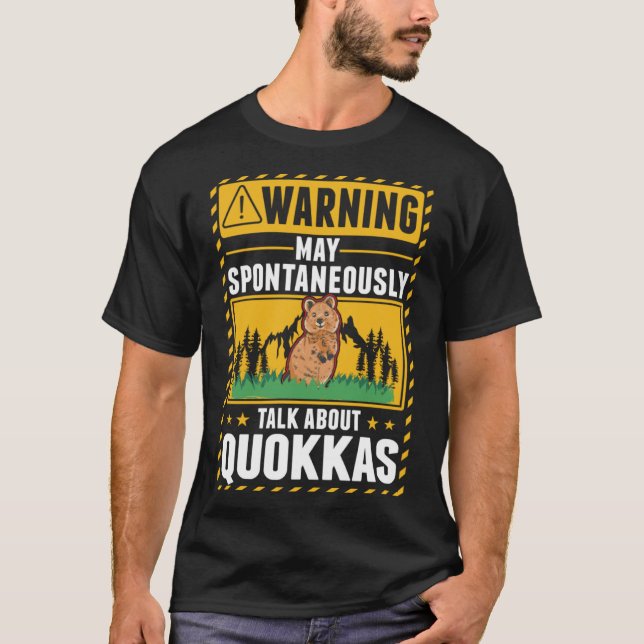 Quokka Short tailed Kangaroo T-Shirt (Front)