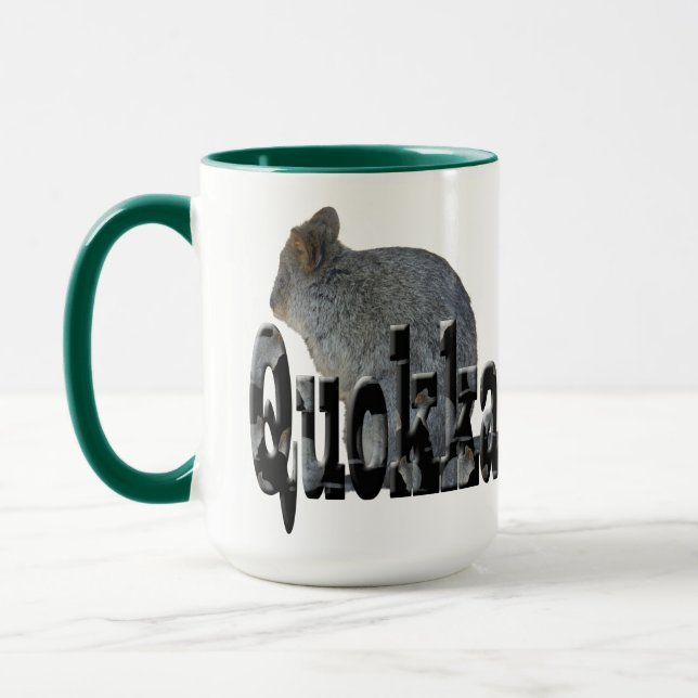 Quokkas Name And Quokka, Coffee Mug (Left)