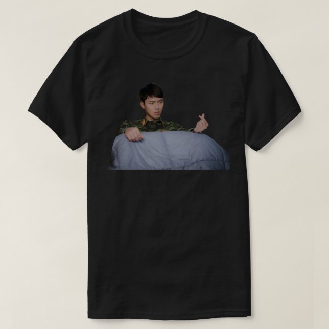 "Crash Landing On You" kdrama, Hyun Bin  T-Shirt (Design Front)