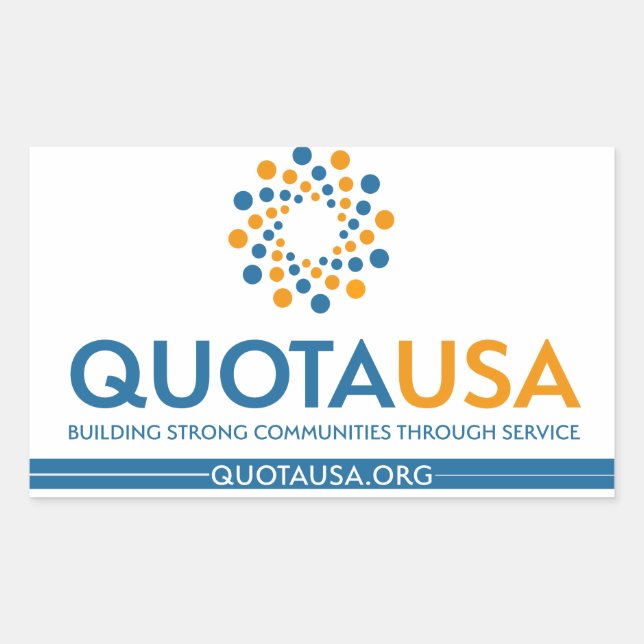 Quota USA -RectSticker Rectangular Sticker (Front)