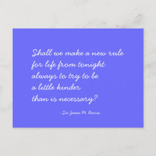 Quotable Postcard - Kindness, Family, Friendship