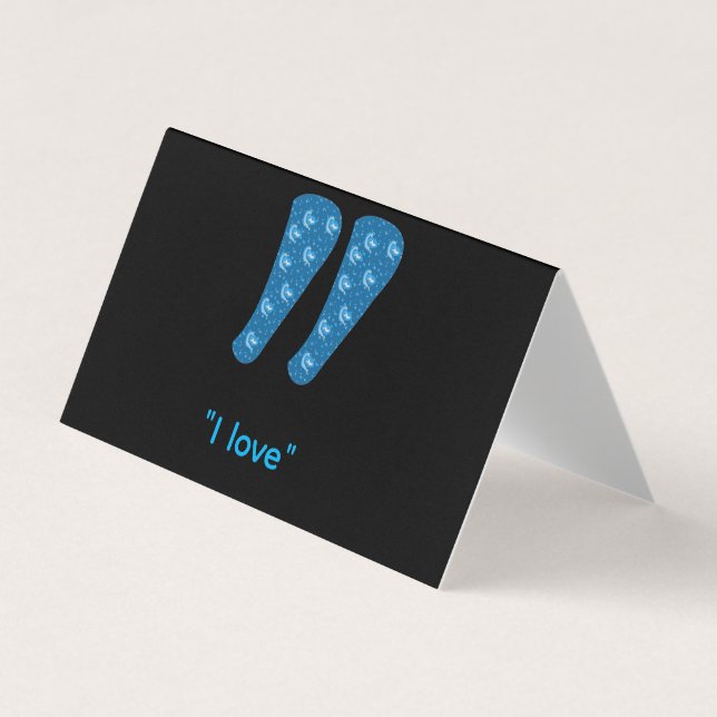 Quotation Mark T-Shirt Business Card (Front)
